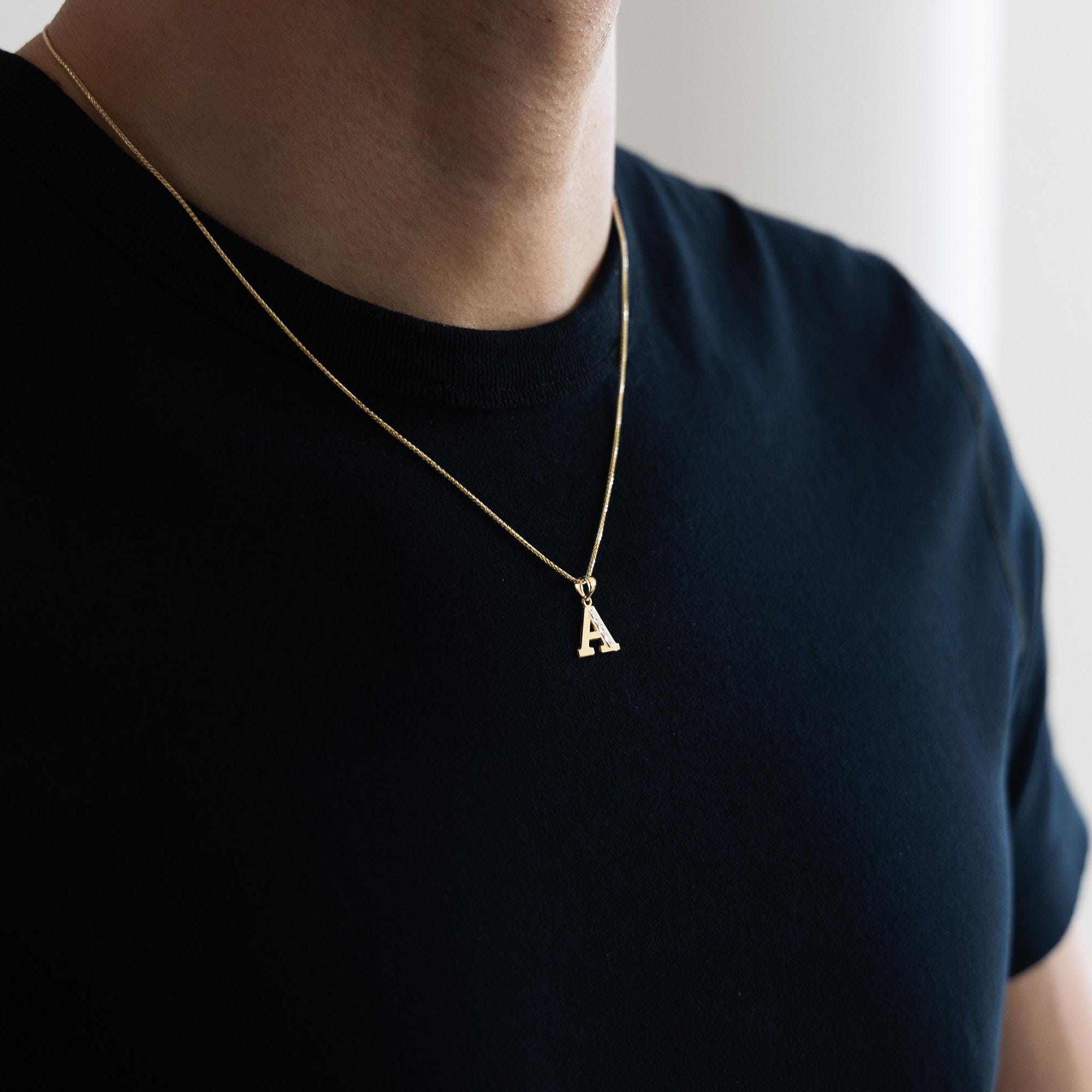 14KT Gold EP Nummer 11 Zoll Diamantschliff Charm