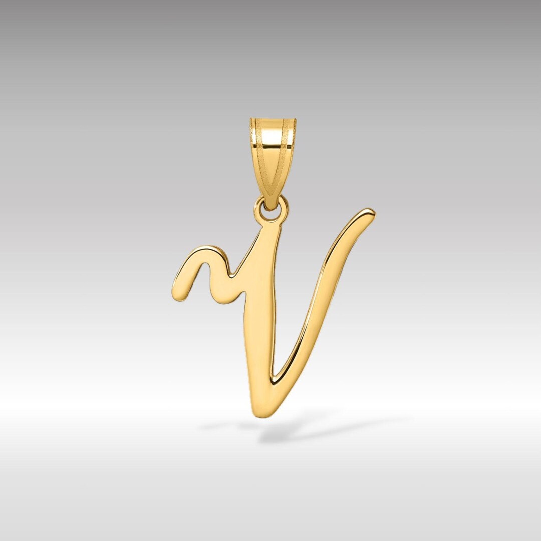 14K Gold Letter