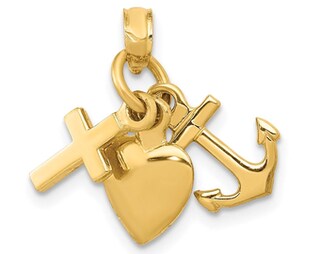 Collana Religiosa Con Cuore E Croce YA4789 - Ti Amo In 100 Lingue - Ciondolo Semini Di Senape E Biglietto Della Fede - Regalo Cristiano Per Donna