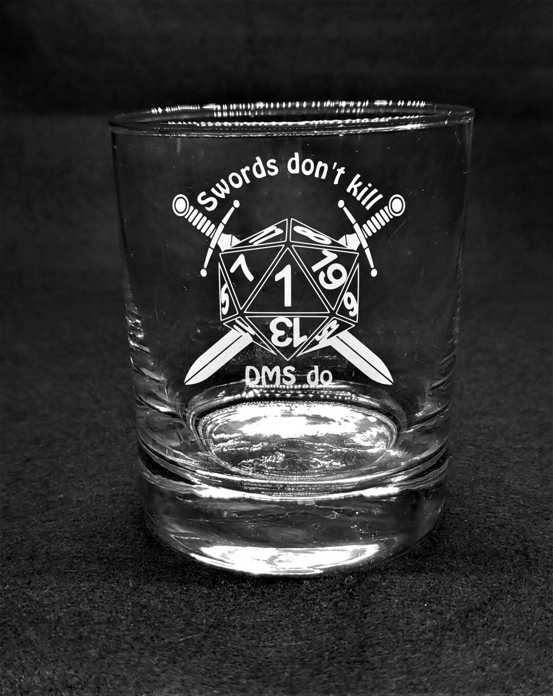 Swords Don't Kill Dungeon Masters Do DND Shot Glass Wine Etsy