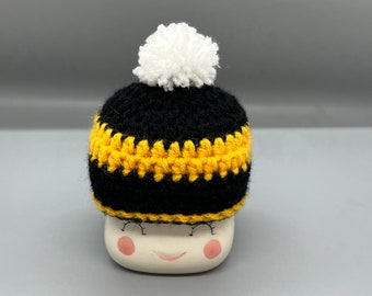 Mizzou Inspired Marshmallow Mug Hat