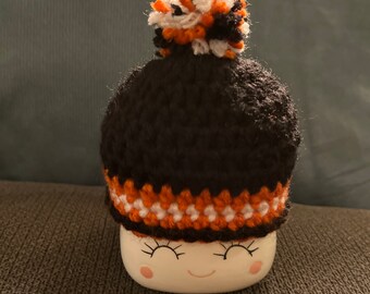 Cincinnati Bengals Inspired Marshmallow Mug Hat