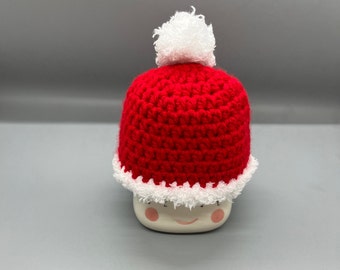 Santa Marshmallow Mug Hat
