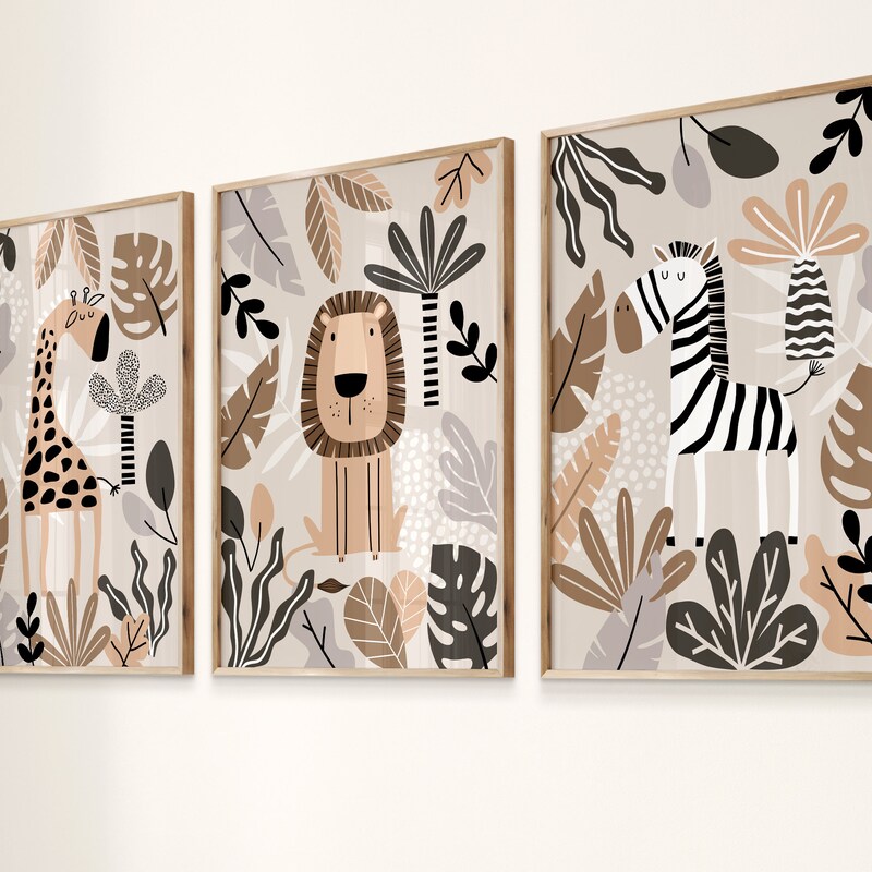 Safari Art - Etsy