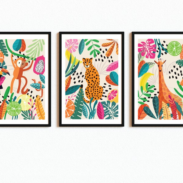 Colorful Nursery Art Etsy