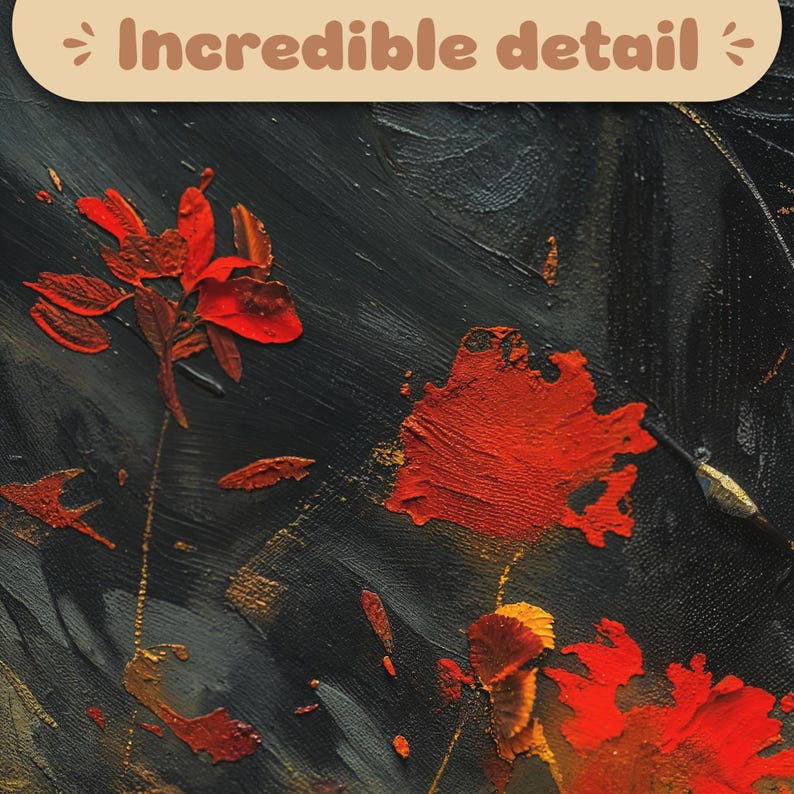 Dynamic composition showcasing Malenia's iconic pose amidst a sea of luminous scarlet rot flowers, evoking the game's eerie ambiance.