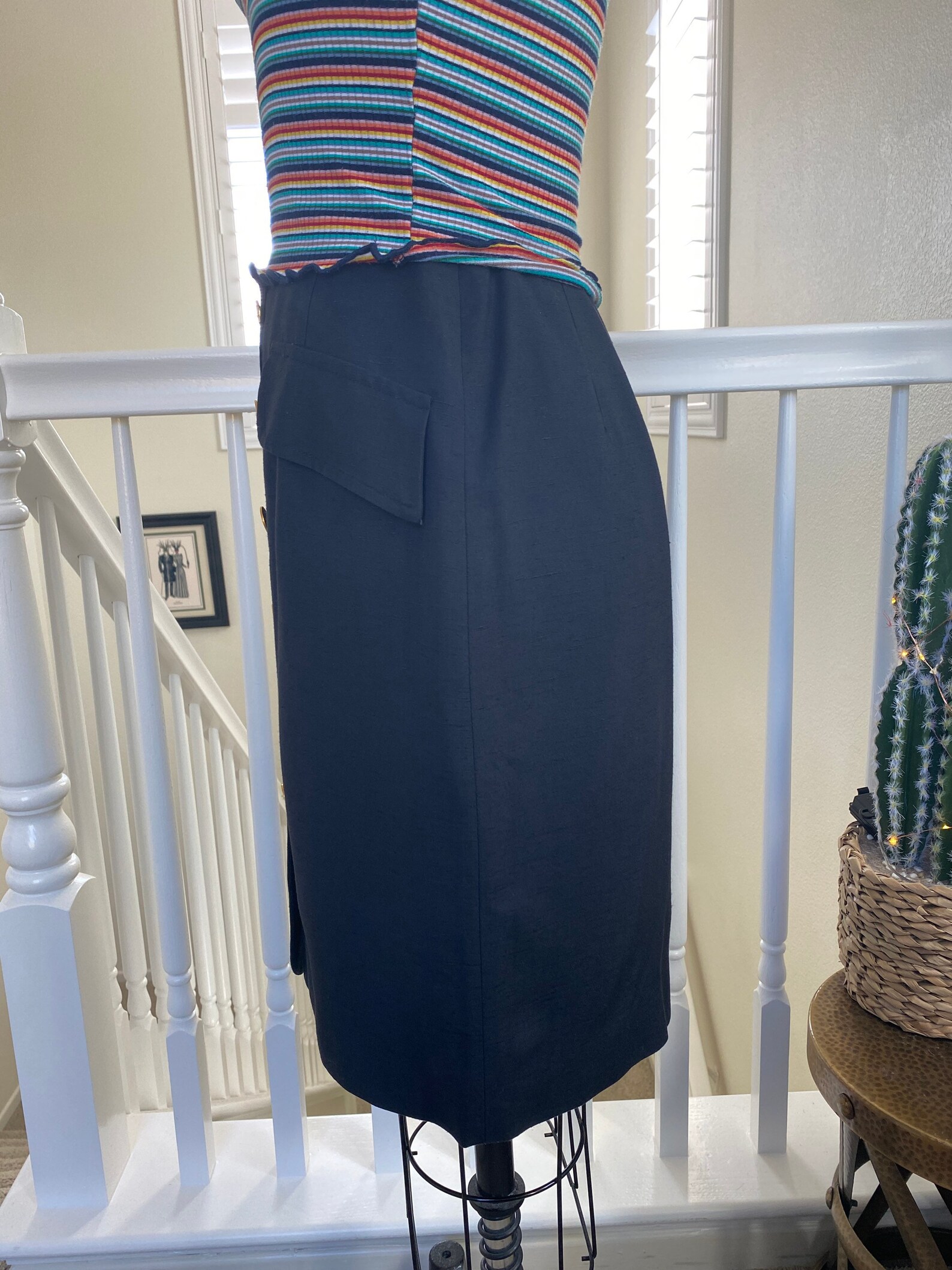 Skirt's Ahoy 2000's Anne Klein II Tulip Hem Skirt - Etsy