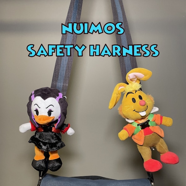 nuiMOs Safety Harness Plushie Belt Strap buckle harness stuffed animal Disney Nuimo sized