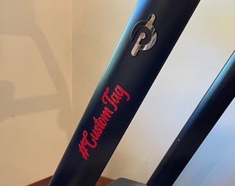 Custom Treadmill Leaderboard Decal: Heavy Duty Vinyl, Multiple Colors