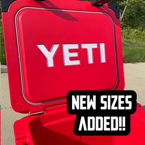 YETI lid overlays Custom Decal Name Tag For your Cooler or Make Your Own Personalized