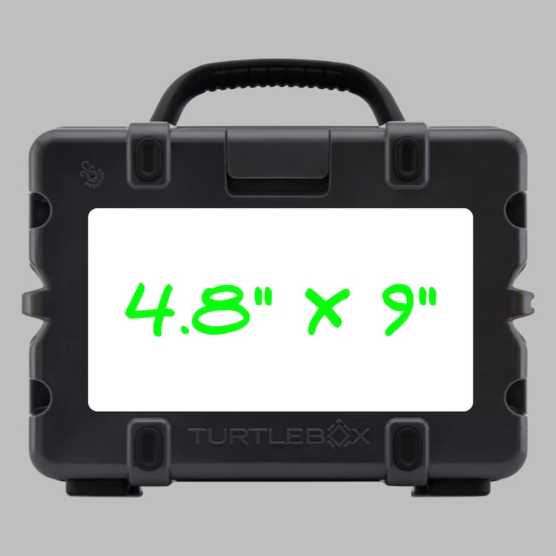 Custom Turtlebox Sticker: Heavy Duty Waterproof Laminated Decal - Etsy