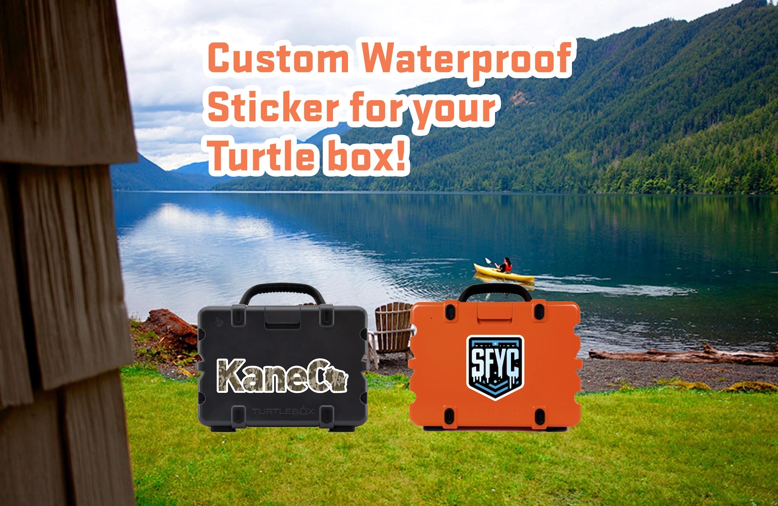Custom Turtlebox Sticker: Heavy Duty Waterproof Laminated Decal - Etsy