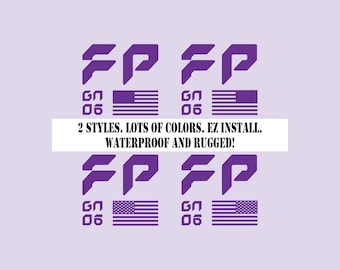 Ford Performance FP Gen 6 Decals: Bronco, Ranger, Raptor, F150