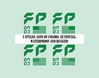 Ford Performance FP Gen 3 Decals: Bronco, Ranger, Raptor, F150