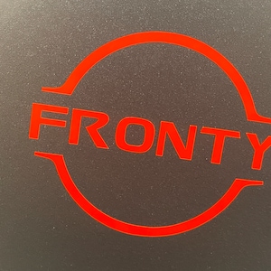 Nissan frontier custom vinyl decal. Multiple Colors to choose from!