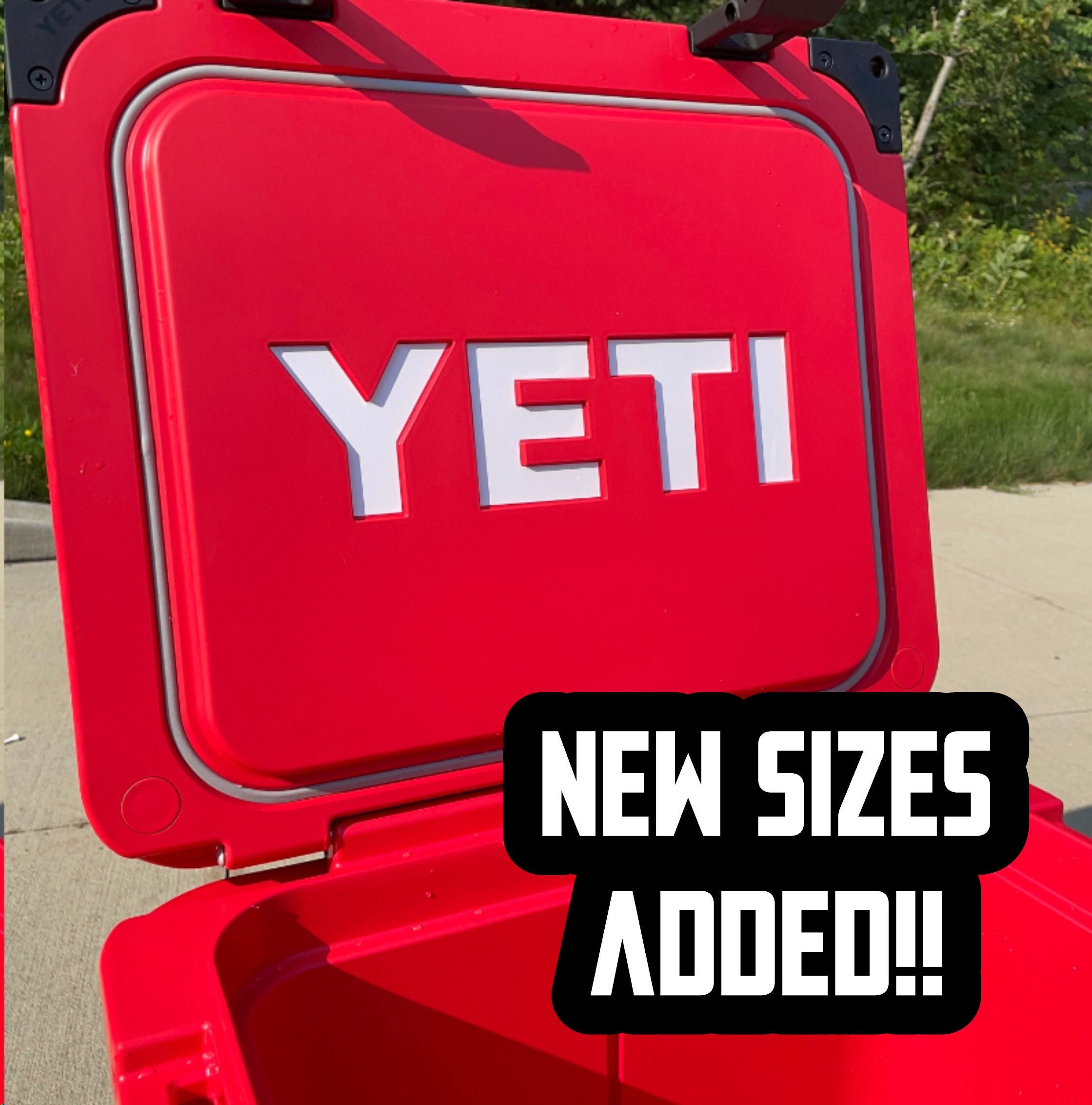 YETI lid overlays Custom Decal Name Tag For your Cooler or Make Your Own Personalized