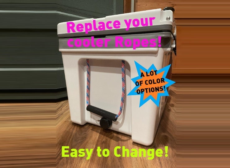 CUSTOM Colored Cooler Rope Handle Set for Your YETI Tundra & Etsy