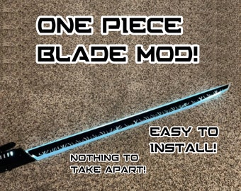 Galaxy's Edge Darksaber Blade Decal: Easy Install, Shadow Design