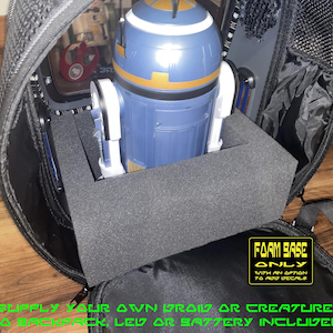now BD Series Compatible! Accessory Pack Fits Your Droid Escape Pod | R2 BB C1 BD1 Units | Creatures Stall Base and Decals ONLY