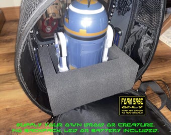 Droid Escape Pod Accessory Pack: Foam Base & Decals