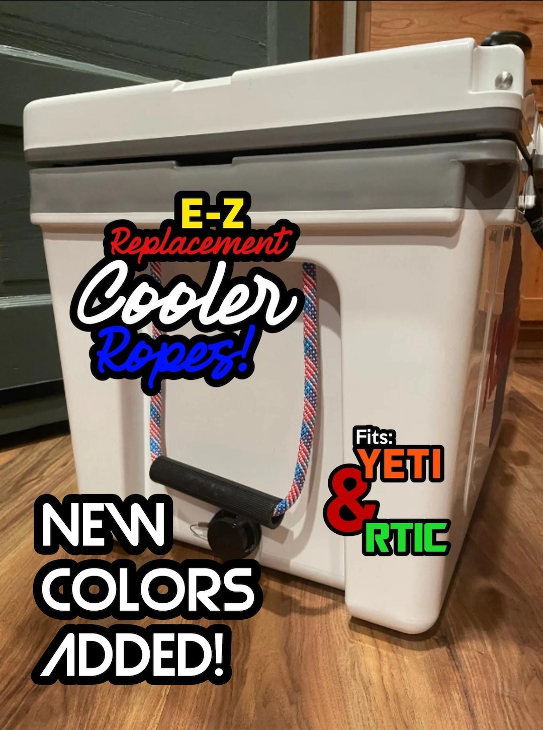 Custom Cooler Rope Handle Set: Polypropylene for Many Brands