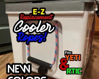 Custom Cooler Rope Handle Set: Polypropylene for many brands