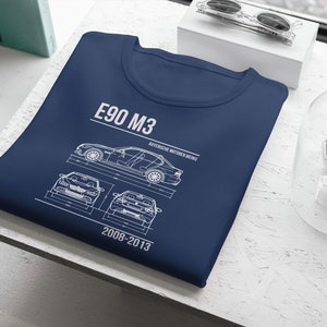 BMW E90 M3 blueprint Shirt