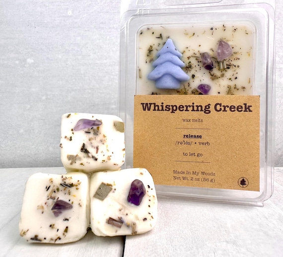 Soy Wax Melts | Eucalyptus Mint, Herbs, Crystals | Release Intention Spa Fragrance