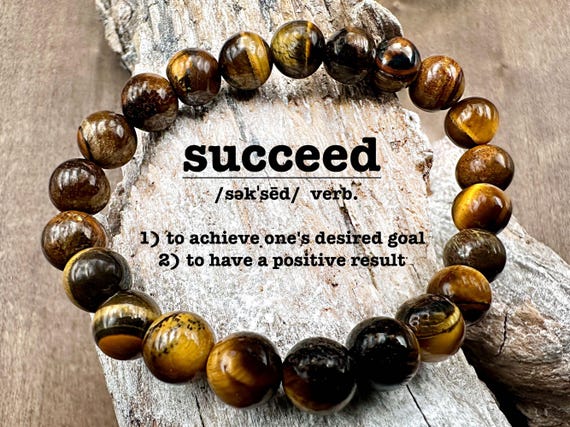 Natural Stretch Tigers Eye Bracelet