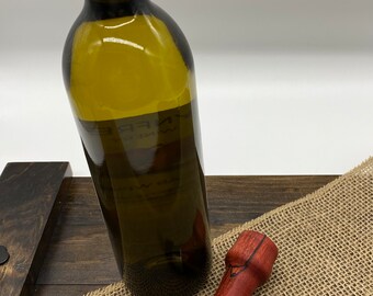 Bouchon à vin en bois fait main