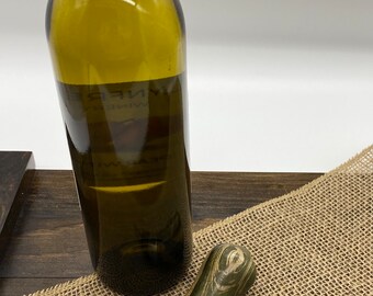 Bouchon de vin en bois fait à la main