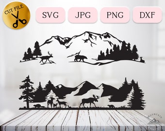Winter Forest Svg You Ll Enjoy Etsy
