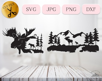 Download Baby Moose Svg Etsy