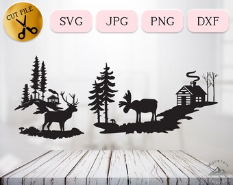 Lodge Svg Etsy