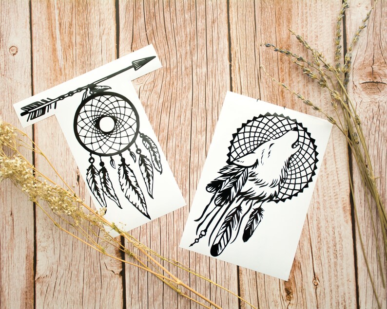 Download Dream Catcher SVG Bundle Native American cut files Howling ...
