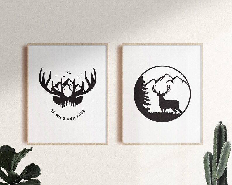 Free Free 317 Deer Mountain Silhouette Svg SVG PNG EPS DXF File