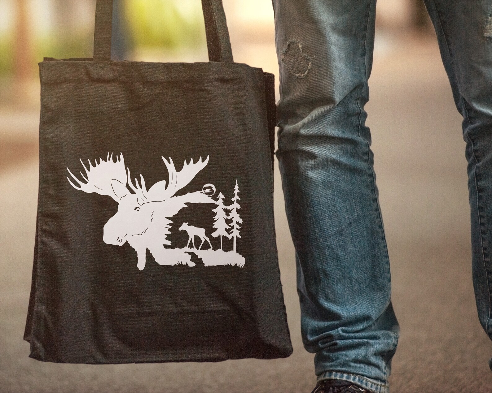 Download Baby Moose Calf SVG Bundle Woodland Moose Silhouette Moose | Etsy