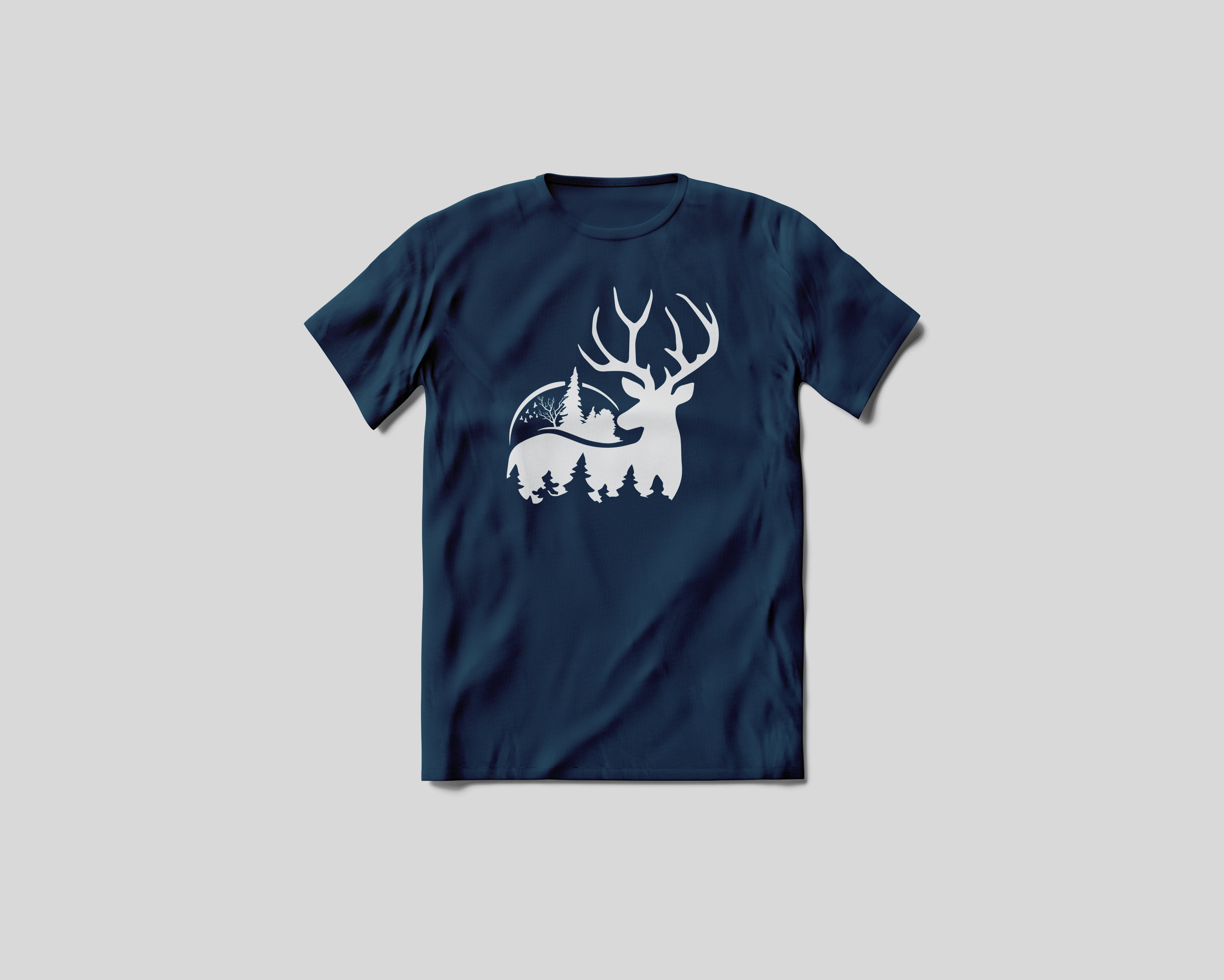 5 Deer Bundle SVG Deer Svg, Mountain DXF Cricut, Camping Svg, Nature ...