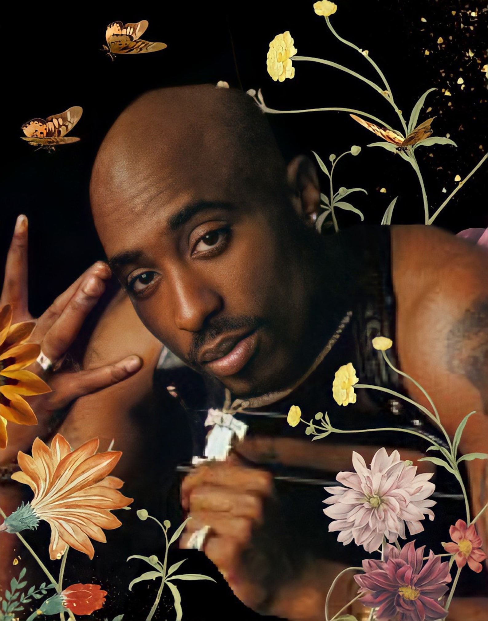 Tupac Shakur Black Owned 2pac Rap Poster Print Music Etsy