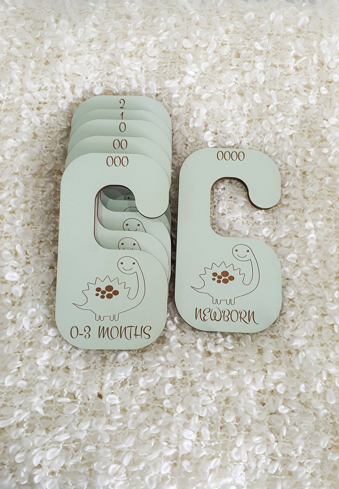 Baby Wardrobe Dividers Baby Clothes Size Dividers Nursery Etsy