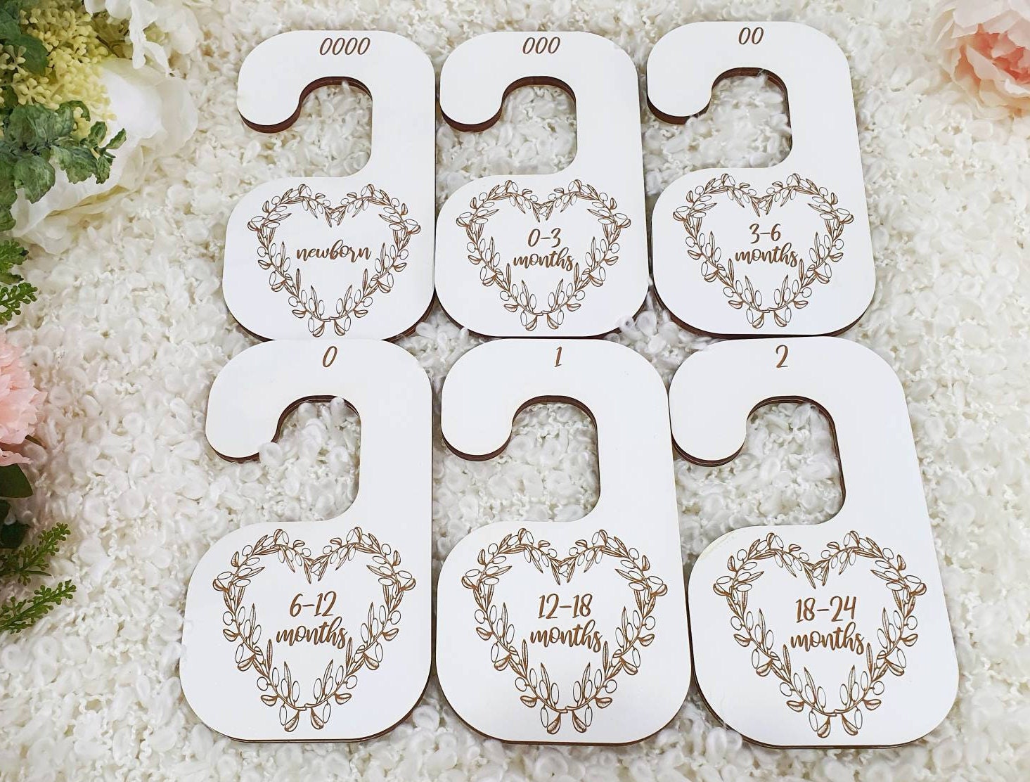 Baby Wardrobe Dividers Baby Clothes Size Dividers Nursery Etsy Australia