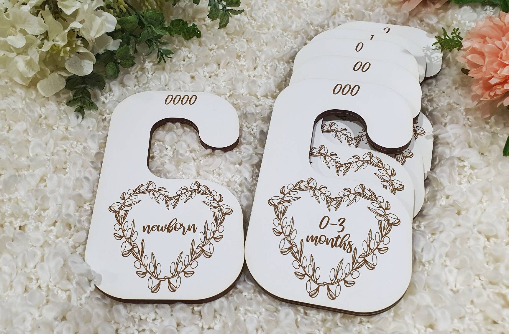 Baby Wardrobe Dividers Baby Clothes Size Dividers Nursery Etsy Australia