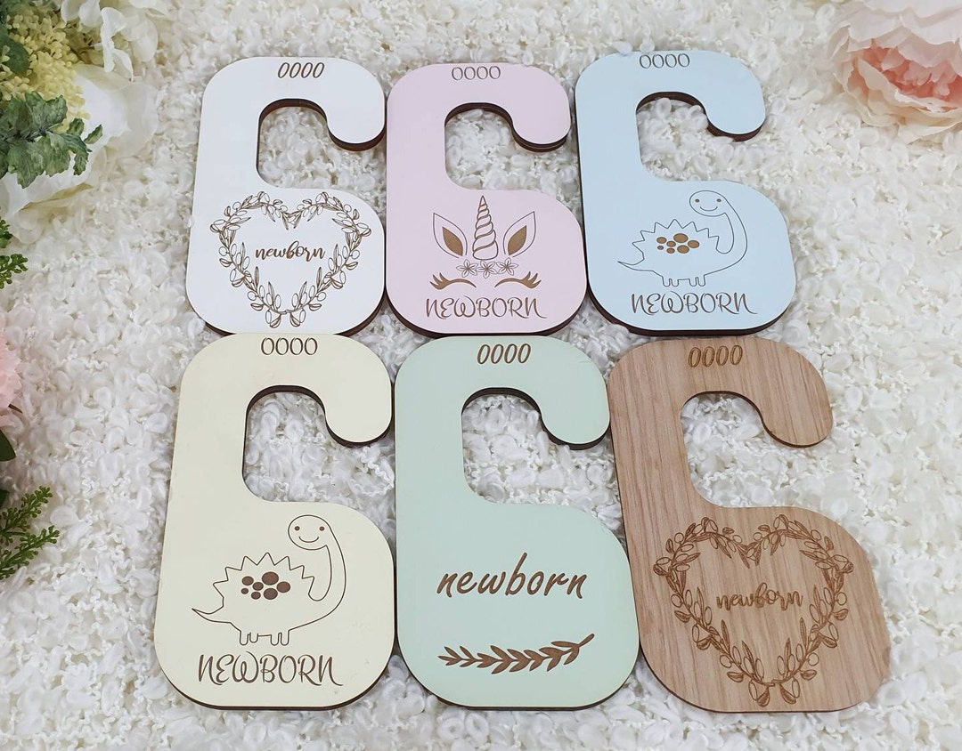 Baby Wardrobe Dividers Baby Clothes Size Dividers Nursery Etsy