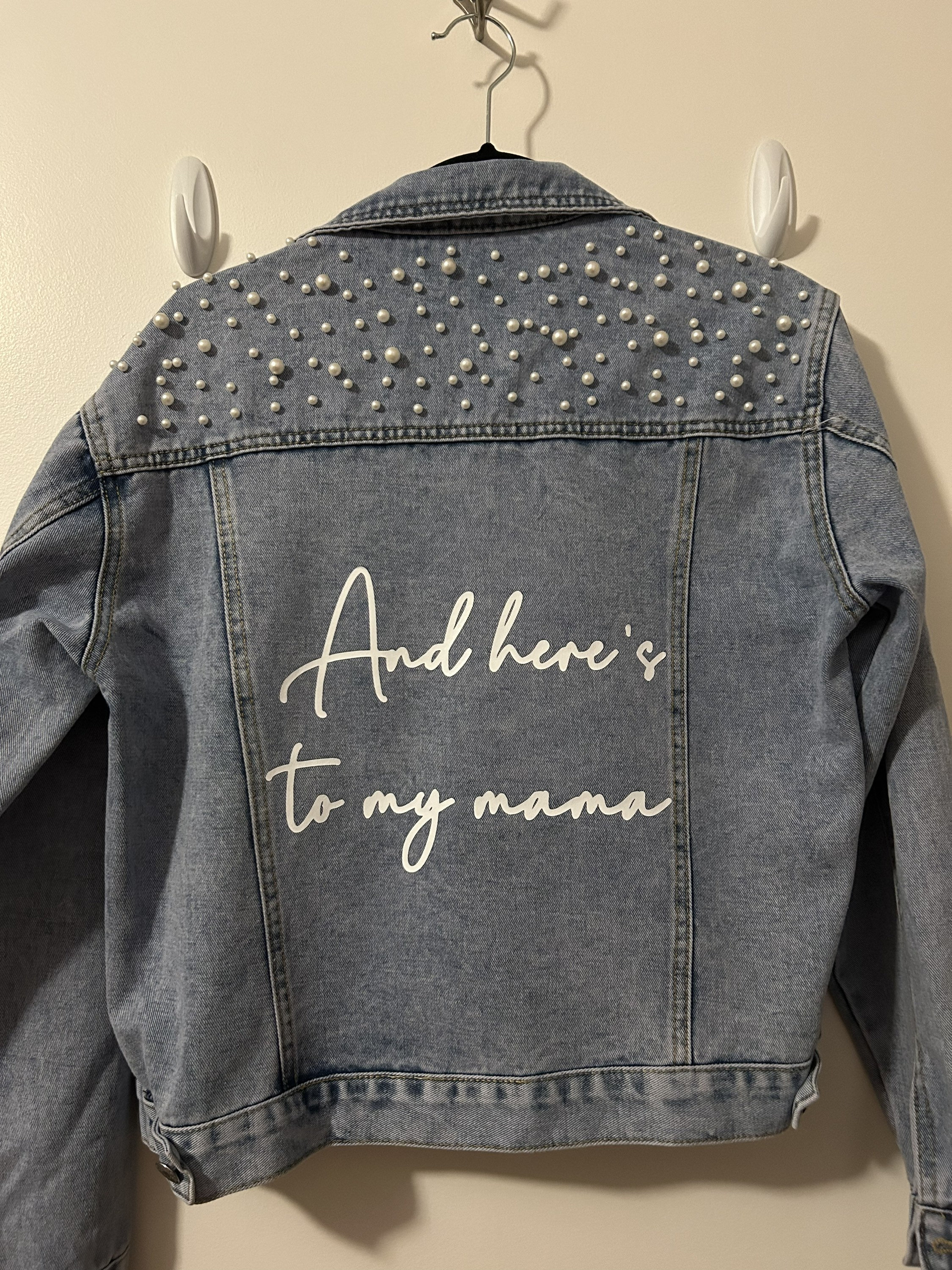 Finished my Eras Tour denim jacket and couldn't be more excited to wea