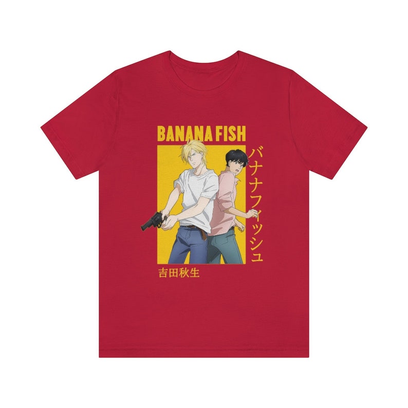 Banana Fish Anime Shirt Banana Fish Eiji Okumuraash Lynx Etsy