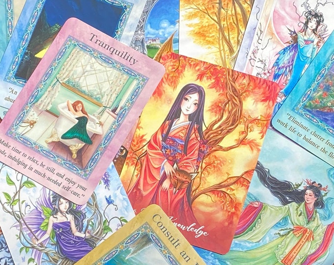 Mailed Mystery Oracle Card - Single Physical Card with Meaning from Various Decks