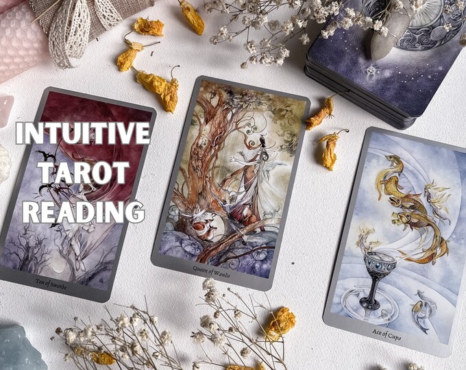 Mailed Three-Card Tarot Reading - Personalized and Physical Cards