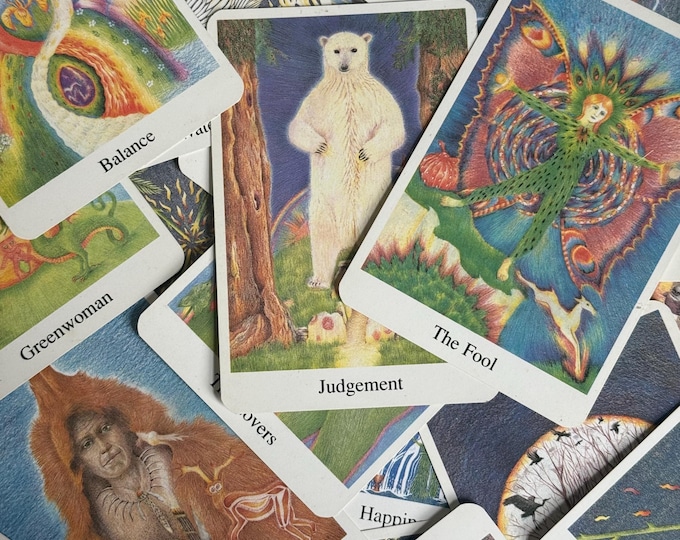 Greenwood Tarot Replacement Card – Choose Your Card – Rare 1996 Mark Ryan and Chesca Potter Green Man Tarot