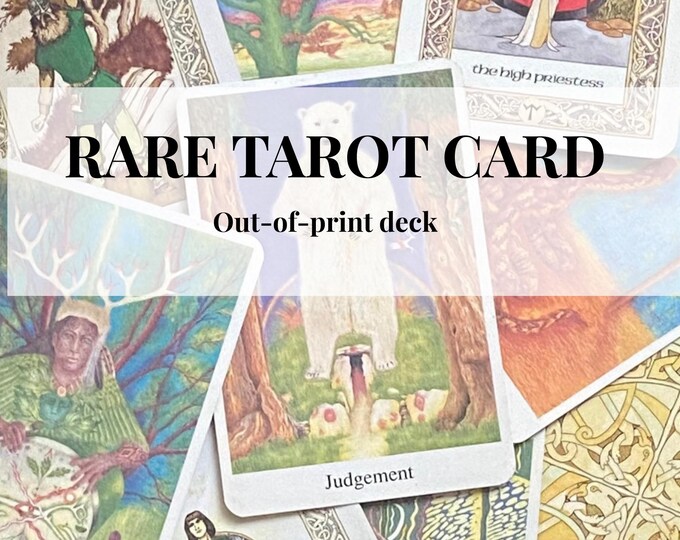 Rare 1st Edition Gendron Tarot Card (1997) – Intuitively Chosen