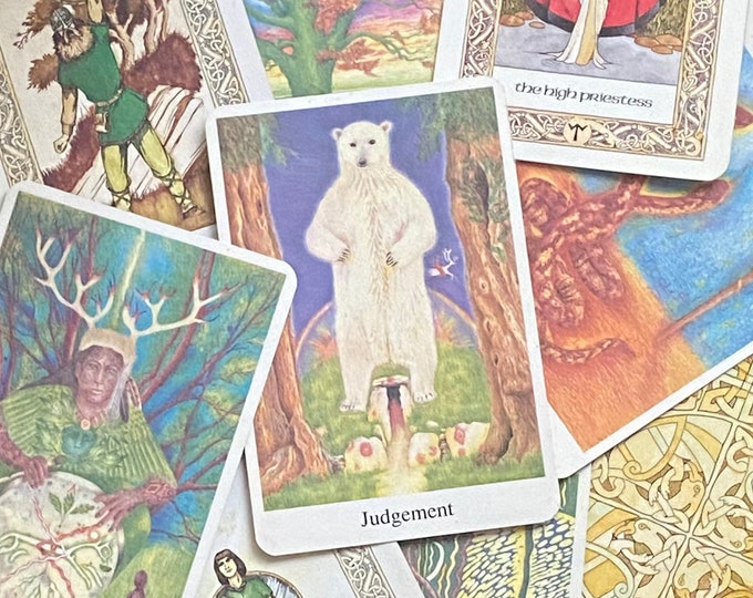 Extremely Rare Vintage Tarot Card - Mailed Mystery Single Card